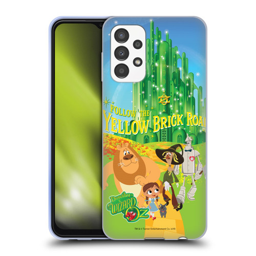 Dorothy and the Wizard of Oz Graphics Yellow Brick Road Soft Gel Case for Samsung Galaxy A13 (2022)