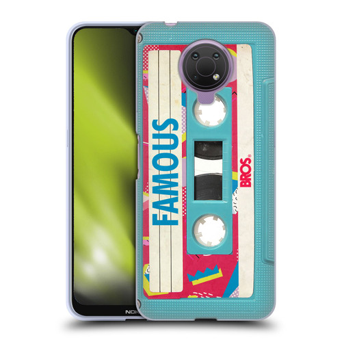 BROS Vintage Cassette Tapes When Will I Be Famous Soft Gel Case for Nokia G10
