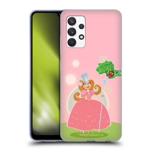 Dorothy and the Wizard of Oz Graphics Glinda Soft Gel Case for Samsung Galaxy A32 (2021)