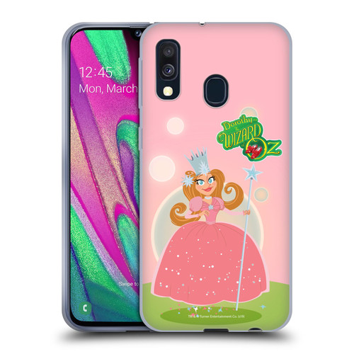 Dorothy and the Wizard of Oz Graphics Glinda Soft Gel Case for Samsung Galaxy A40 (2019)