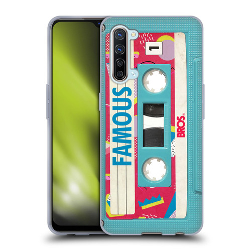 BROS Vintage Cassette Tapes When Will I Be Famous Soft Gel Case for OPPO Find X2 Lite 5G