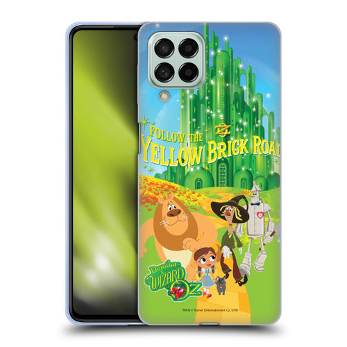 Dorothy and the Wizard of Oz Graphics Yellow Brick Road Soft Gel Case for Samsung Galaxy M53 (2022)