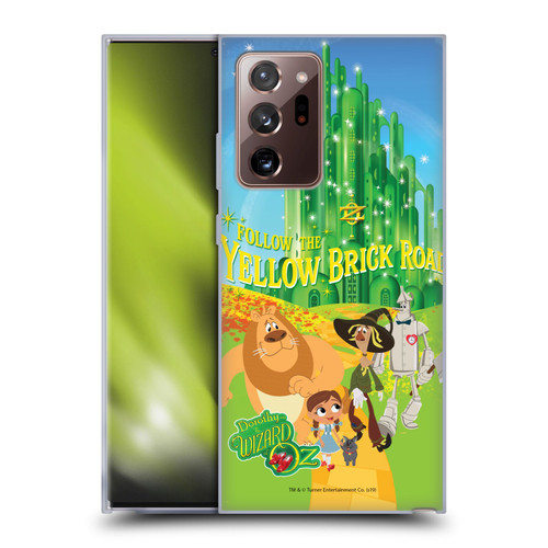 Dorothy and the Wizard of Oz Graphics Yellow Brick Road Soft Gel Case for Samsung Galaxy Note20 Ultra / 5G