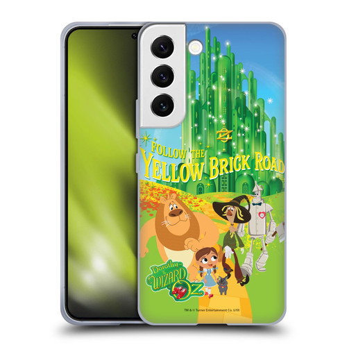 Dorothy and the Wizard of Oz Graphics Yellow Brick Road Soft Gel Case for Samsung Galaxy S22 5G