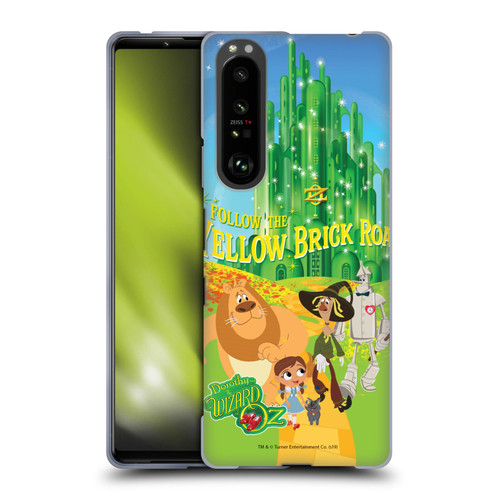Dorothy and the Wizard of Oz Graphics Yellow Brick Road Soft Gel Case for Sony Xperia 1 III