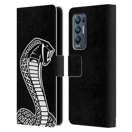 Shelby Logos Oversized Leather Book Wallet Case Cover For OPPO Find X3 Neo / Reno5 Pro+ 5G