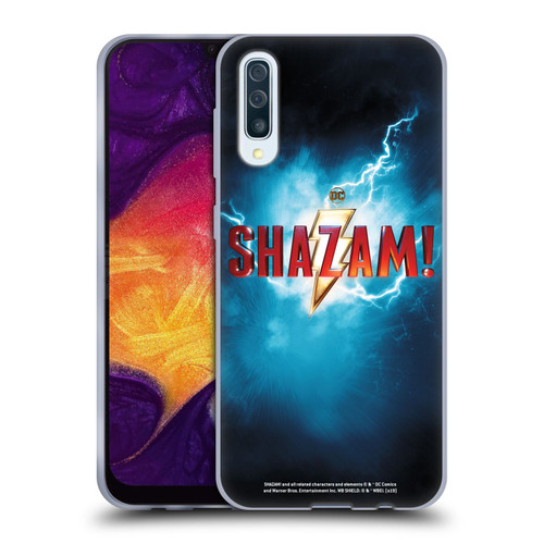 Shazam! 2019 Movie Logos Poster Soft Gel Case for Samsung Galaxy A50/A30s (2019)
