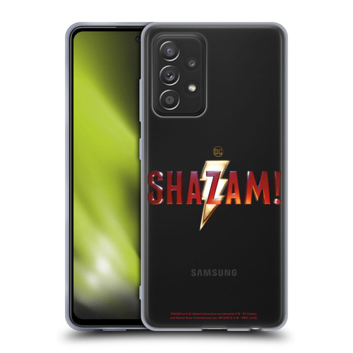 Shazam! 2019 Movie Logos Main Soft Gel Case for Samsung Galaxy A52 / A52s / 5G (2021)