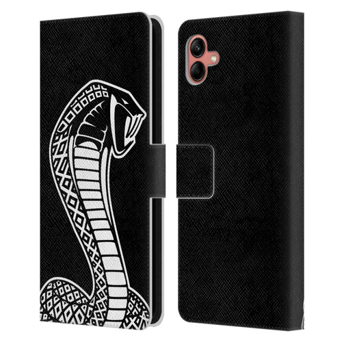 Shelby Logos Oversized Leather Book Wallet Case Cover For Samsung Galaxy A04 (2022)