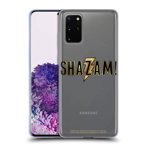 Shazam! 2019 Movie Logos Gold Soft Gel Case for Samsung Galaxy S20+ / S20+ 5G