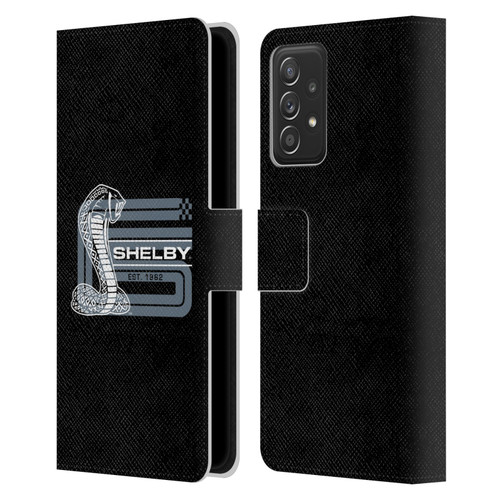 Shelby Logos CS Super Snake Leather Book Wallet Case Cover For Samsung Galaxy A52 / A52s / 5G (2021)