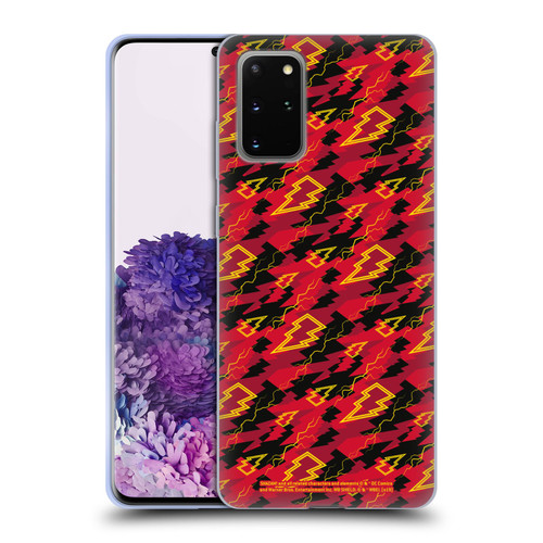 Shazam! 2019 Movie Logos Pattern Soft Gel Case for Samsung Galaxy S20+ / S20+ 5G