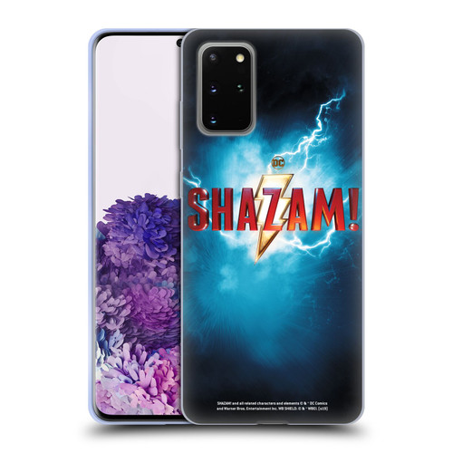 Shazam! 2019 Movie Logos Poster Soft Gel Case for Samsung Galaxy S20+ / S20+ 5G