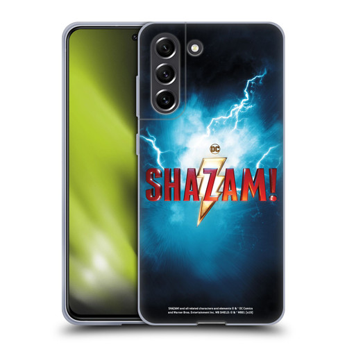 Shazam! 2019 Movie Logos Poster Soft Gel Case for Samsung Galaxy S21 FE 5G