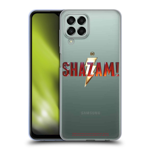 Shazam! 2019 Movie Logos Main Soft Gel Case for Samsung Galaxy M33 (2022)