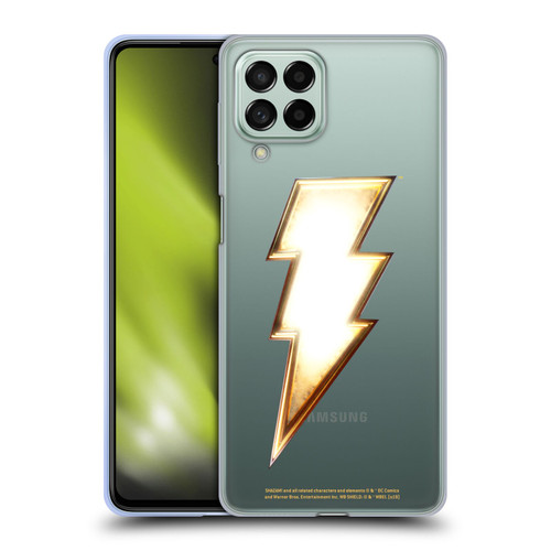 Shazam! 2019 Movie Logos Lightning Soft Gel Case for Samsung Galaxy M53 (2022)