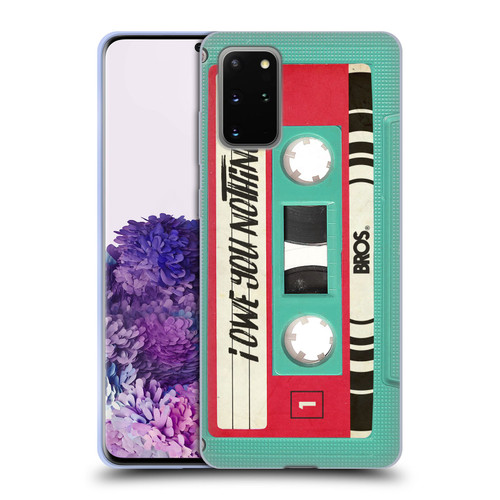 BROS Vintage Cassette Tapes I Owe You Nothing Soft Gel Case for Samsung Galaxy S20+ / S20+ 5G