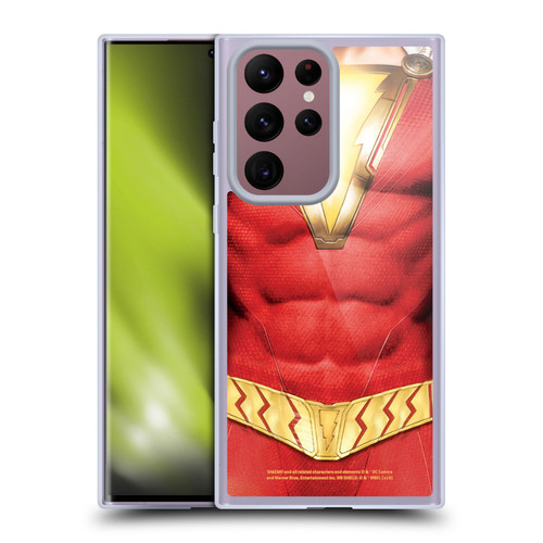 Shazam! 2019 Movie Logos Costume Soft Gel Case for Samsung Galaxy S22 Ultra 5G