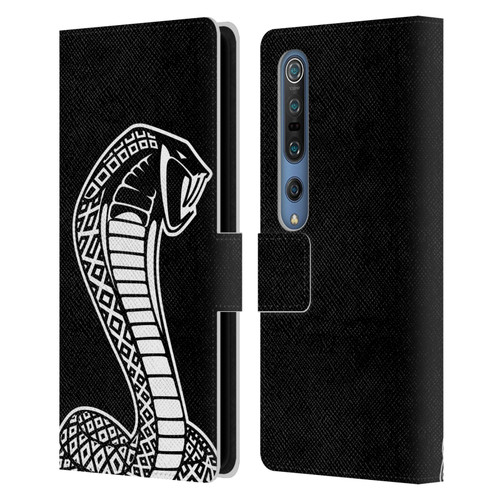 Shelby Logos Oversized Leather Book Wallet Case Cover For Xiaomi Mi 10 5G / Mi 10 Pro 5G