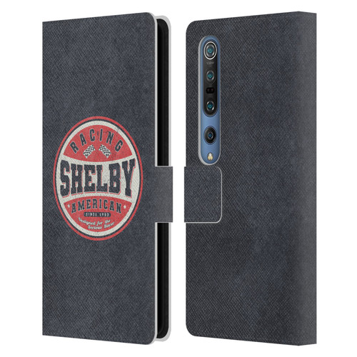 Shelby Logos Vintage Badge Leather Book Wallet Case Cover For Xiaomi Mi 10 5G / Mi 10 Pro 5G