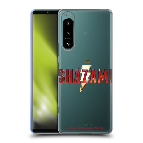 Shazam! 2019 Movie Logos Main Soft Gel Case for Sony Xperia 5 IV