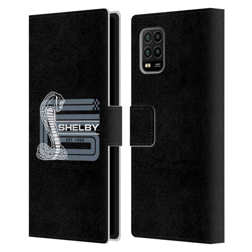 Shelby Logos CS Super Snake Leather Book Wallet Case Cover For Xiaomi Mi 10 Lite 5G