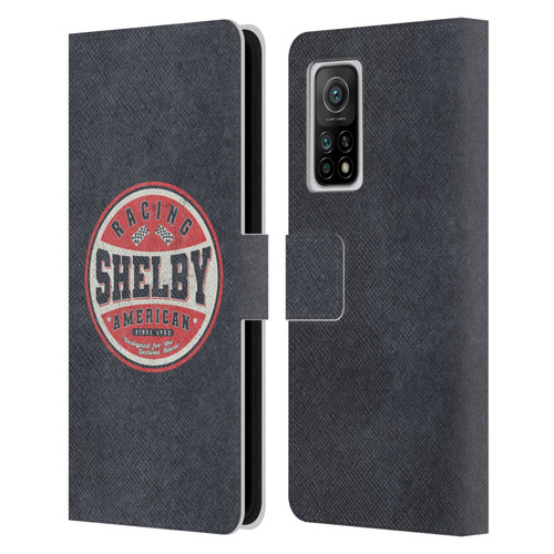 Shelby Logos Vintage Badge Leather Book Wallet Case Cover For Xiaomi Mi 10T 5G