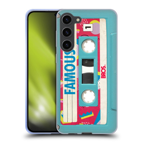 BROS Vintage Cassette Tapes When Will I Be Famous Soft Gel Case for Samsung Galaxy S23+ 5G