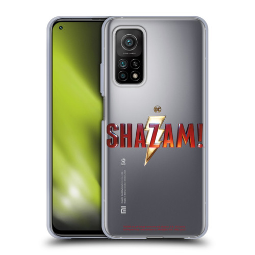 Shazam! 2019 Movie Logos Main Soft Gel Case for Xiaomi Mi 10T 5G