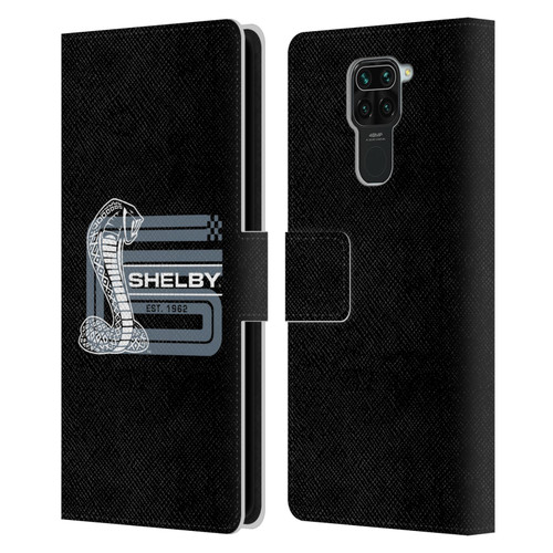 Shelby Logos CS Super Snake Leather Book Wallet Case Cover For Xiaomi Redmi Note 9 / Redmi 10X 4G