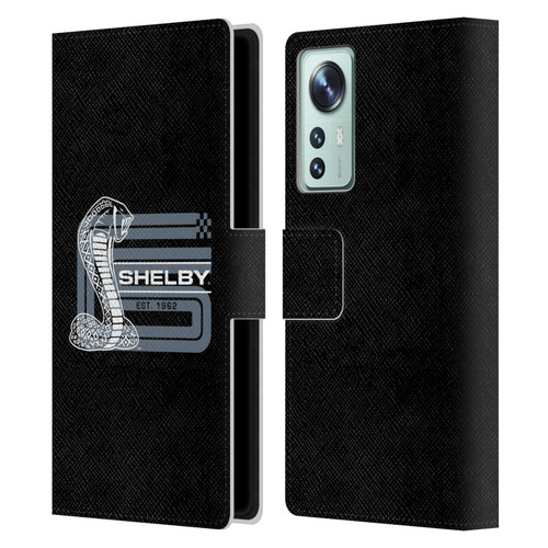 Shelby Logos CS Super Snake Leather Book Wallet Case Cover For Xiaomi 12