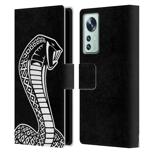 Shelby Logos Oversized Leather Book Wallet Case Cover For Xiaomi 12