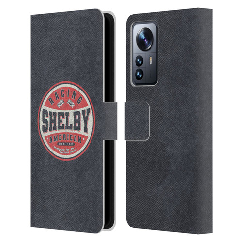 Shelby Logos Vintage Badge Leather Book Wallet Case Cover For Xiaomi 12 Pro