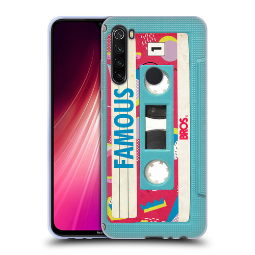 BROS Vintage Cassette Tapes When Will I Be Famous Soft Gel Case for Xiaomi Redmi Note 8T