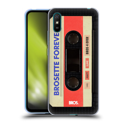 BROS Vintage Cassette Tapes Brosette Forever Soft Gel Case for Xiaomi Redmi 9A / Redmi 9AT