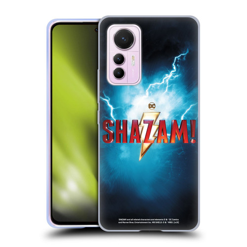 Shazam! 2019 Movie Logos Poster Soft Gel Case for Xiaomi 12 Lite