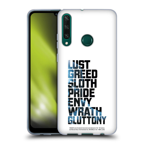 Shazam! 2019 Movie Villains 7 Deadly Sins Soft Gel Case for Huawei Y6p