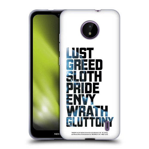 Shazam! 2019 Movie Villains 7 Deadly Sins Soft Gel Case for Nokia C10 / C20