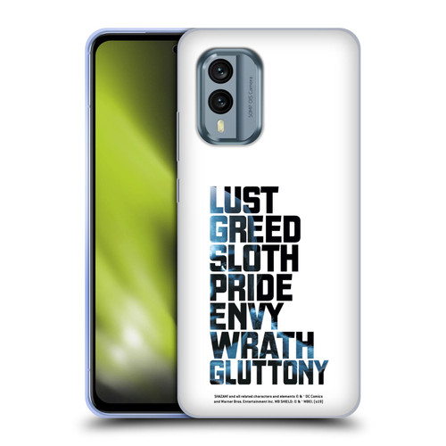 Shazam! 2019 Movie Villains 7 Deadly Sins Soft Gel Case for Nokia X30