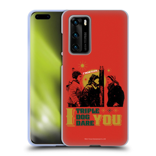 A Christmas Story Composed Art Triple Dog Dare Soft Gel Case for Huawei P40 5G