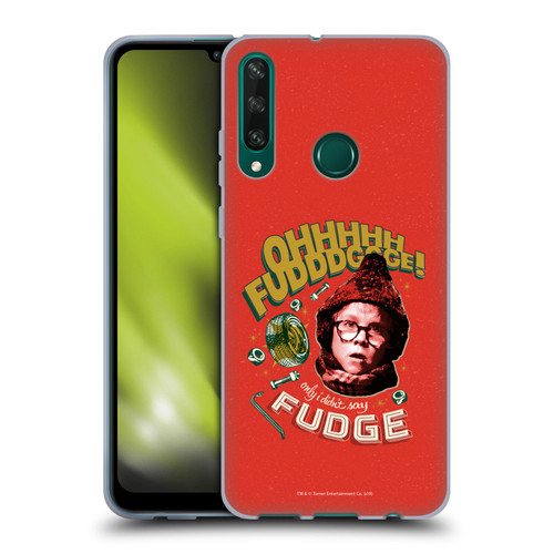 A Christmas Story Composed Art Oh Fudge Soft Gel Case for Huawei Y6p