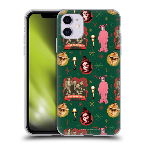 A Christmas Story Composed Art Alfie Family Pattern Soft Gel Case for Apple iPhone 11