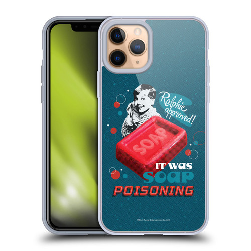 A Christmas Story Composed Art Alfie Soap Soft Gel Case for Apple iPhone 11 Pro
