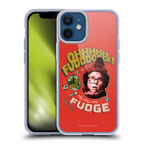 A Christmas Story Composed Art Oh Fudge Soft Gel Case for Apple iPhone 12 Mini