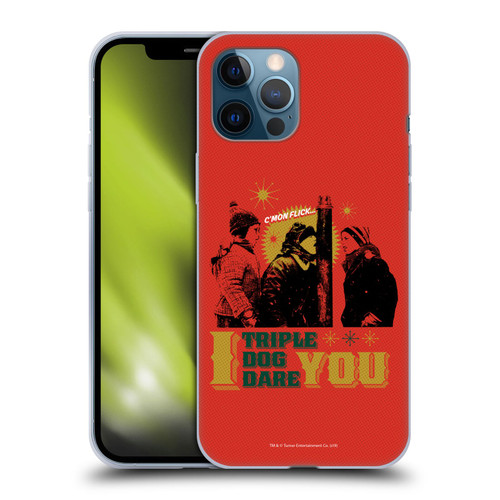 A Christmas Story Composed Art Triple Dog Dare Soft Gel Case for Apple iPhone 12 Pro Max