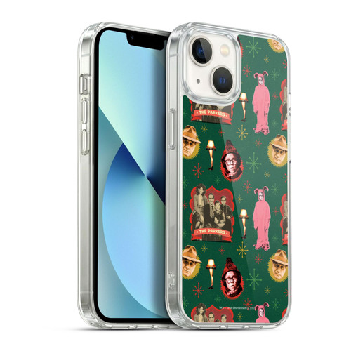 A Christmas Story Composed Art Alfie Family Pattern Soft Gel Case for Apple iPhone 13