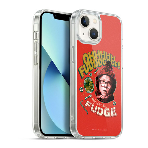 A Christmas Story Composed Art Oh Fudge Soft Gel Case for Apple iPhone 13