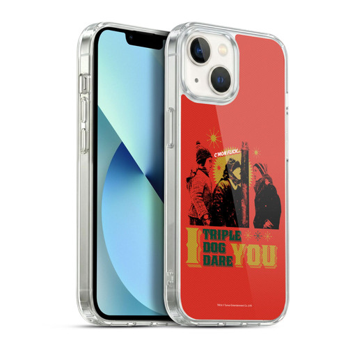 A Christmas Story Composed Art Triple Dog Dare Soft Gel Case for Apple iPhone 13