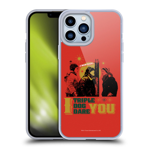 A Christmas Story Composed Art Triple Dog Dare Soft Gel Case for Apple iPhone 13 Pro Max