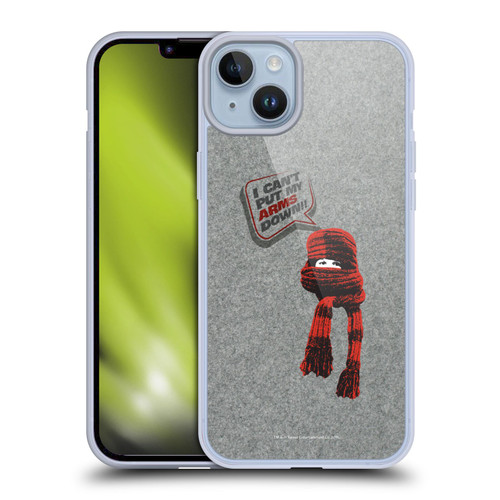 A Christmas Story Composed Art Randy Soft Gel Case for Apple iPhone 14 Plus